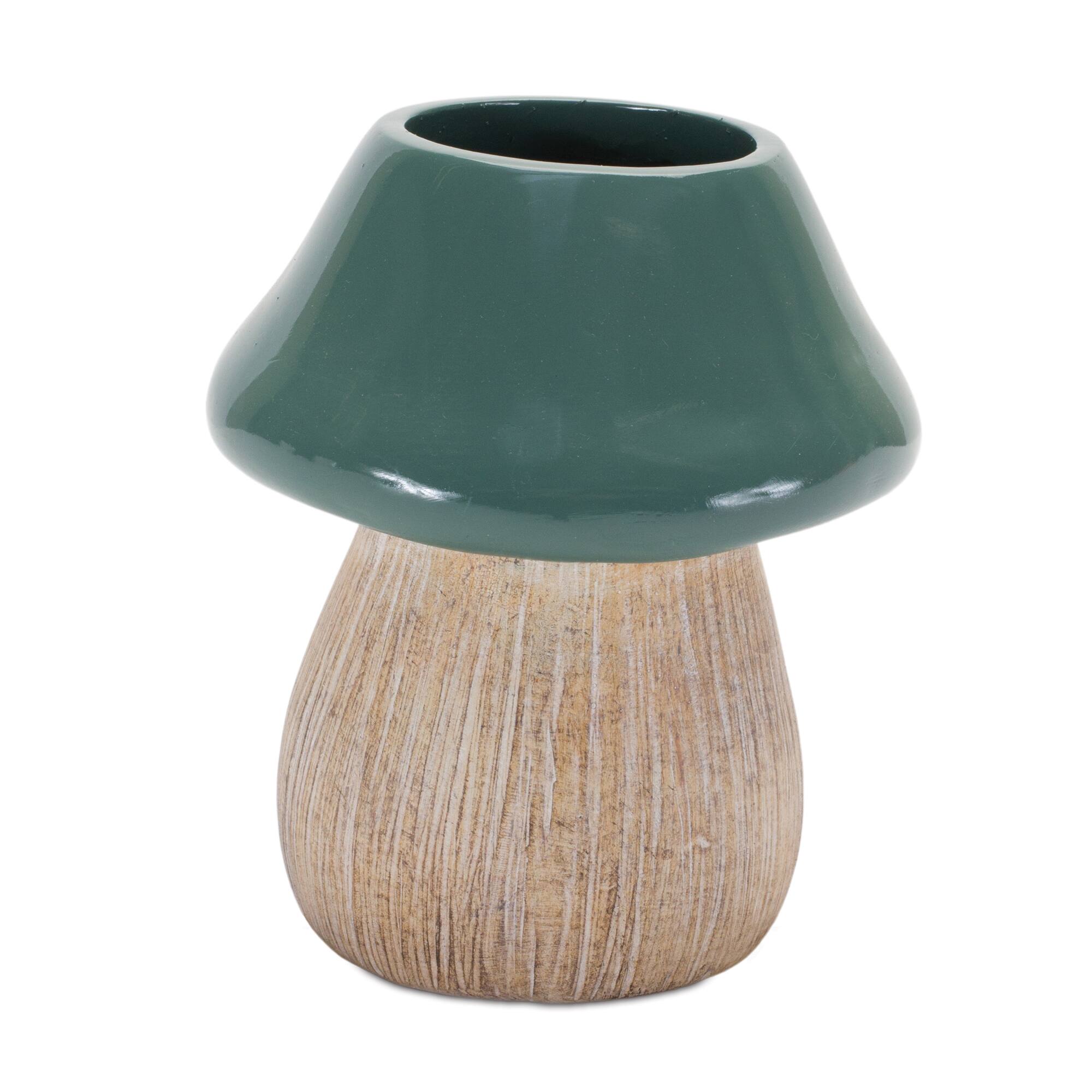 5.5" Garden Mushroom Planter Set